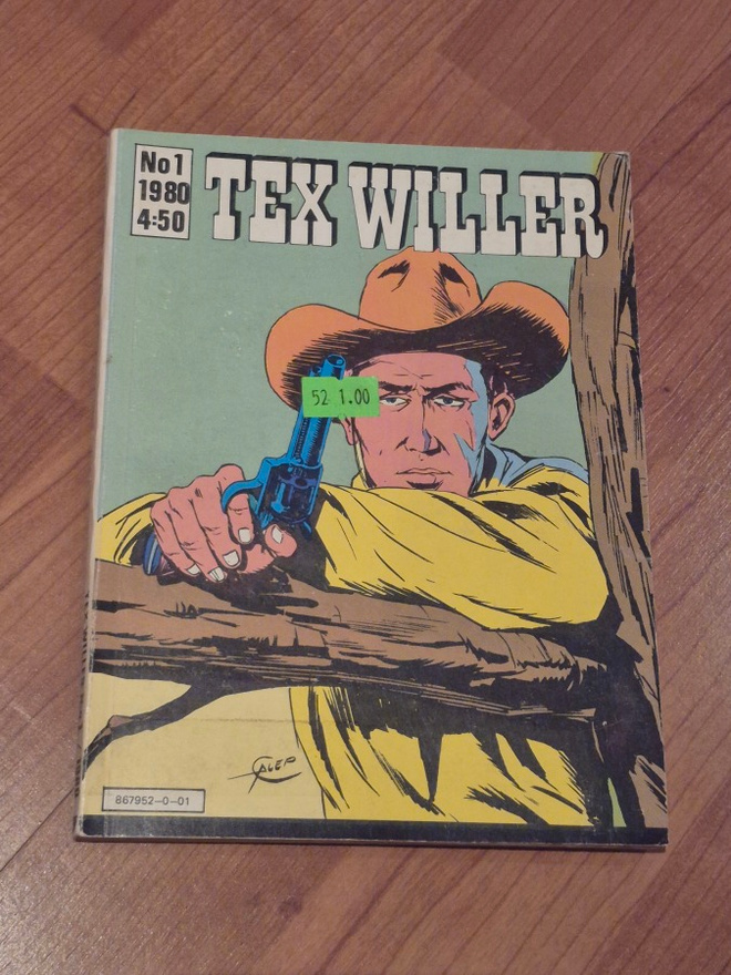 TEX WILLER N:o 1 1980 ERITTÄIN SIISTI