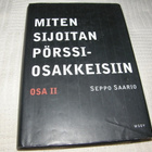 Seppo Saario Miten sijoitan pörssiosakkeisiin osa II  -sid - pikkukuva 1