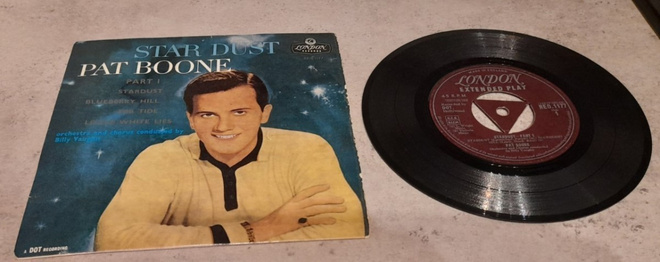 PAT BOONE Stardust Part 1  RE-D 1177 1959 Englanti