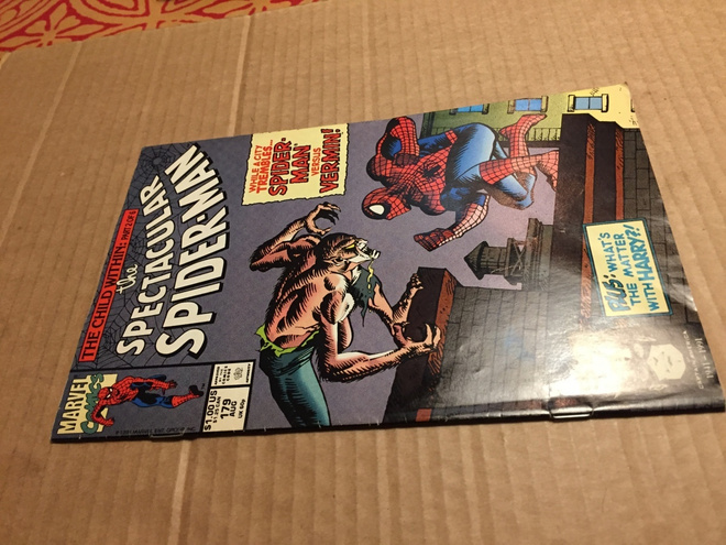 MARVEL THE SPECTACULAR SPIDER-MAN 179/1991 HYVÄ