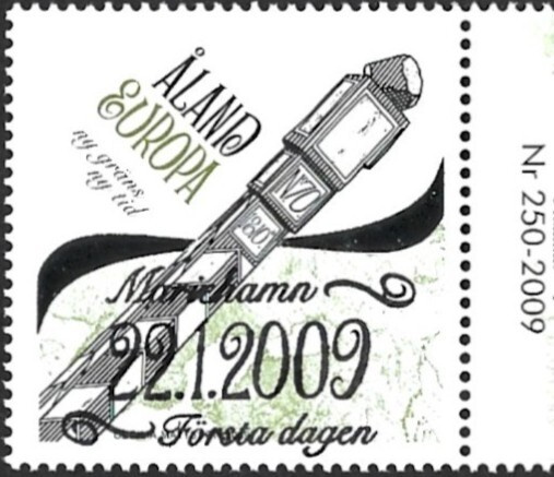 Ål 2009 Uusi raja Europa välilöpsri numero EPL LaPe 302