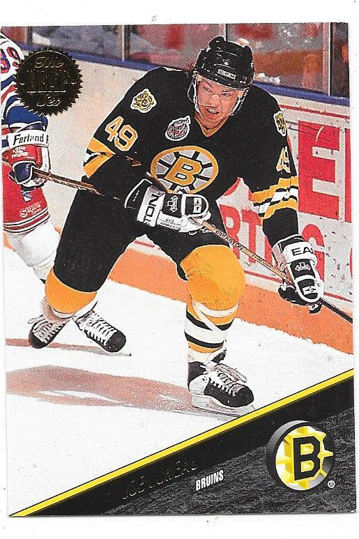 1993-94 LEAF #218 Joe Juneau , Boston Bruins