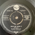 ELVIS PRESLEY: Its Now Or Never * Make Me Know It * 1960 - pikkukuva 2