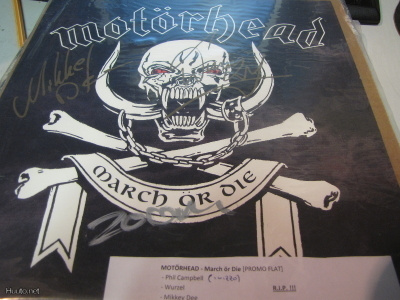 MOTORHEAD  - MARCH OR DIE PROMO FLAT+KOLME NIMMARIA