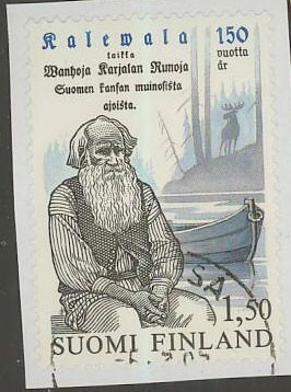 1985 Kalevala 1,50mk loisto