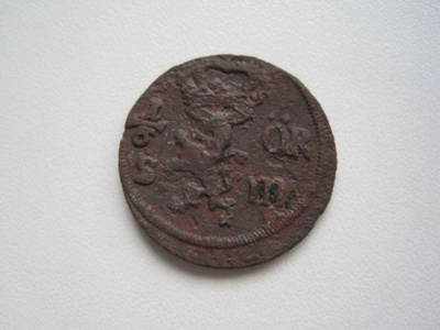 RUOTSI 1/6 ÖRE 1668. 44