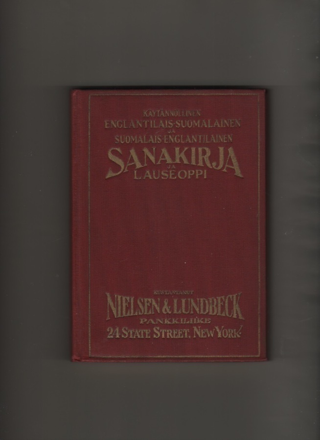 Englantilais-suomalainen ja suomalais-englantilainen sanakir
