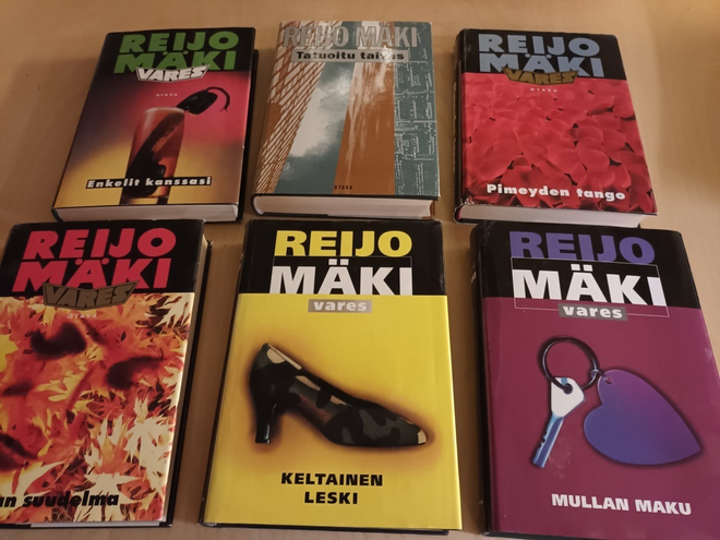Reijo Mäki - kirjapaketti (6 kpl)
