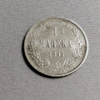 1 MARKKA 1893, HOPEAA - pikkukuva 1