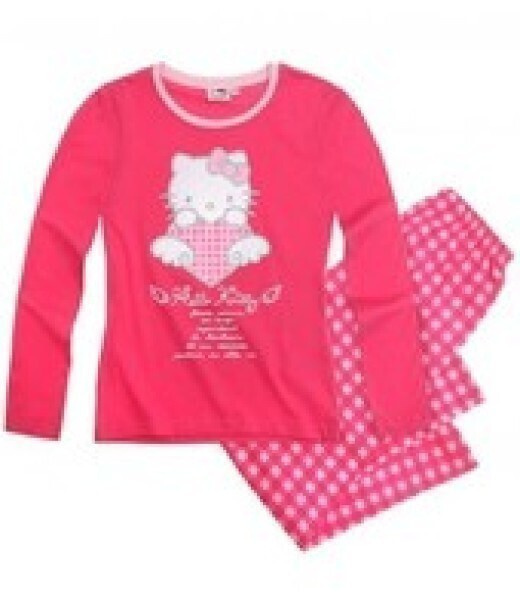 Pyjama Hello Kitty koko 152 cm Fuksia UUSI