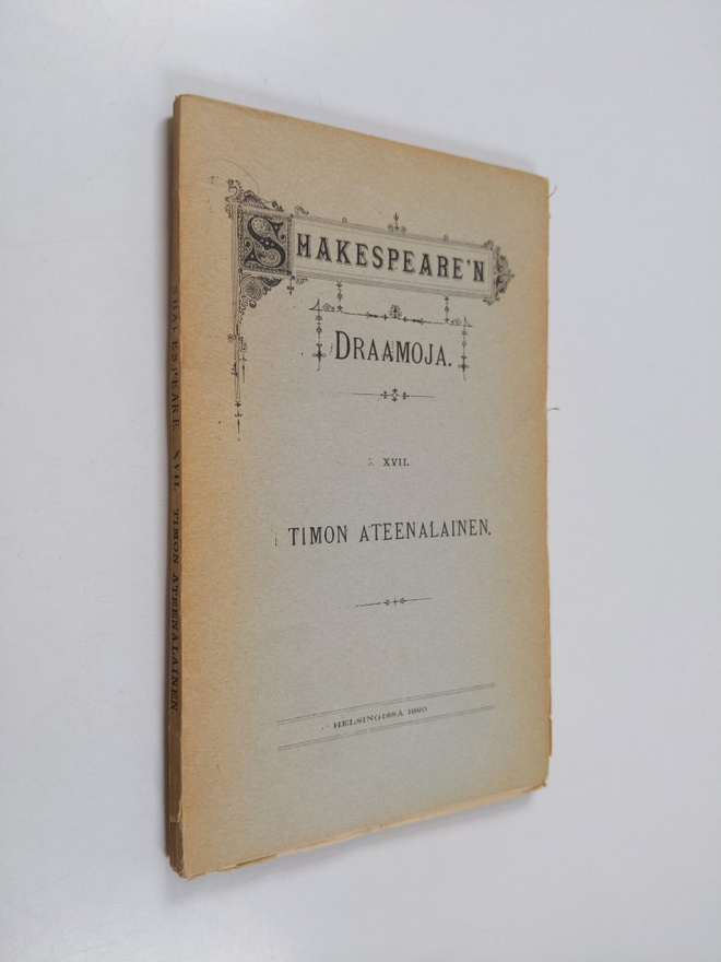William Shakespeare : Timon ateenalainen