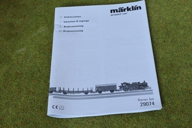 #A12 Märklin aloitussarjan 29074 käyttömanuali