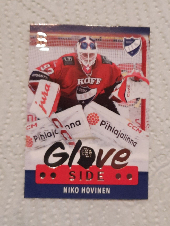 Glove Side Silver, Niko Hovinen HIFK ser1,  2025-26