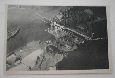 Heinävesi, Ylä-Kerman kanava ja tukinuittoa, mv pk, ei p.