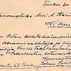 1914, Kortti Turku -Hämeenlinna, Sotasensuurin tarkastama - pikkukuva 2