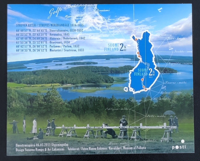 2011 blokki BL69 - Struven ketju ** - ikimerkkejä