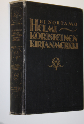 Hj. Nortamo : Helmikoristeinen kirjanmerkki : elämää Raum...