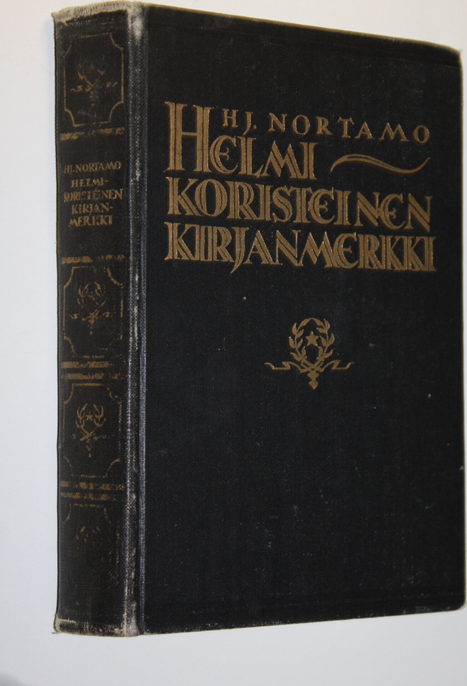 Hj. Nortamo : Helmikoristeinen kirjanmerkki : elämää Raum...