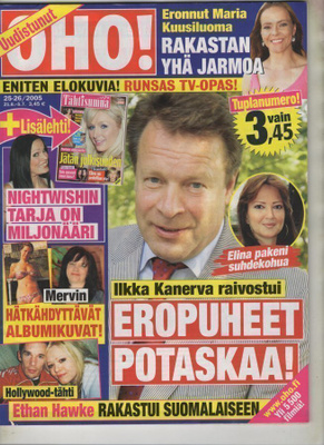 OHO n:o 25/26 2005 Ilkka. Mervi. Maria. Piritta. Miss Suomi.