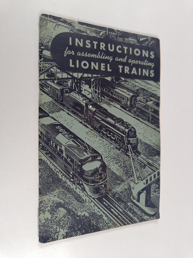 Instructions for assembling and operating lionel trains