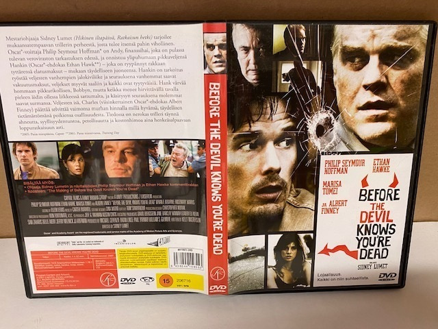 Before the Devil Knows You´re dead DVD