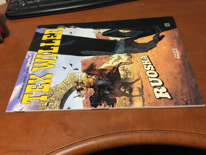 TEX WILLER VÄRIALBUMI 1 RUOSKA HYVÄ