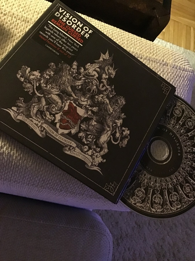 Vision of disorder . The cursed remain cursed CD 2012