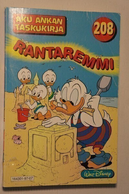 Aku Ankan taskukirja 208 1. painos