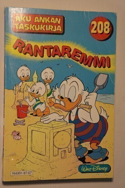 Aku Ankan taskukirja 208 1. painos
