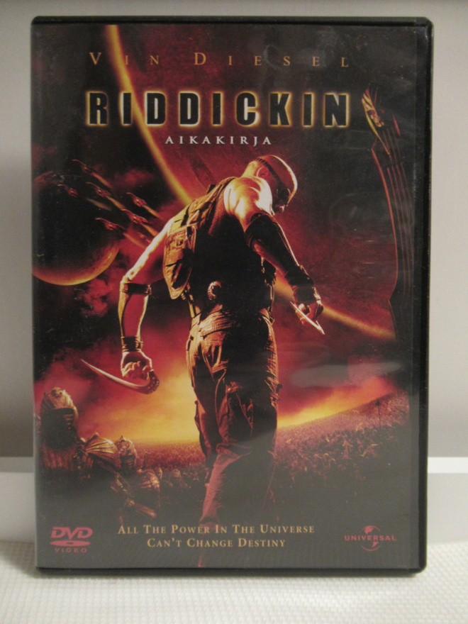 RIDDICKIN AIKAKIRJA (VIN DIESEL) DVD