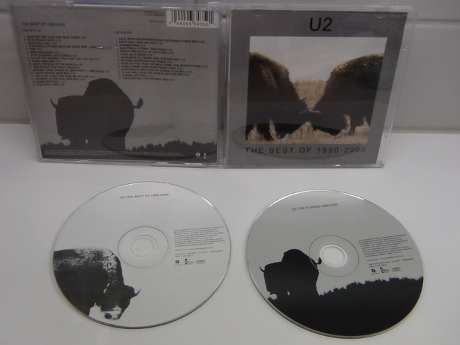 U2 , THE  BEST OF 1990 - 2000  - TUPLA