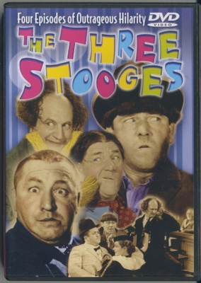 THREE STOOGES – 4 lyhäriä 1936–1947; US R0 DVD - ei tekstit.