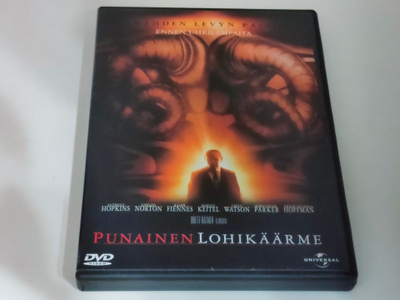 Punainen lohikäärme (Red Dragon) (2002) - Tupla-DVD - Suomi