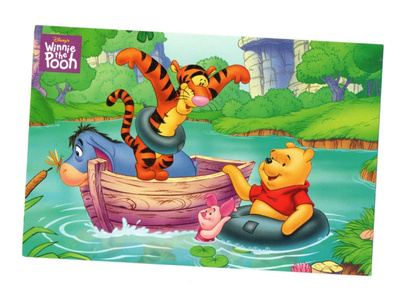 °°NALLE PUH & Vesileikit°° -KORTTI / Disney