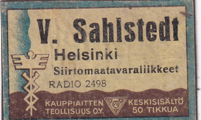 Helsinki, V. Sahlstedt, Radio 2498   b584