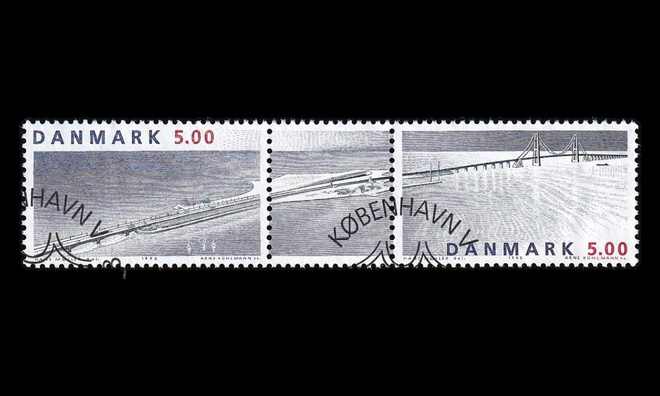 Tanska 1180-1ds o Iso-Beltin sillan avaus (1998)