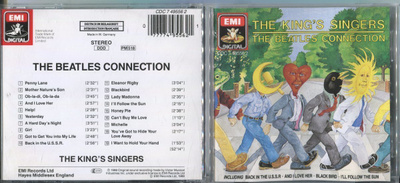 THE KING`S SINGERS . CD-LEVY . THE BEATLES CONNECTION