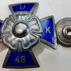 VANHA Ruuvimerkki RUK 48 Hopeaa + Luovari 1940 - pikkukuva 4