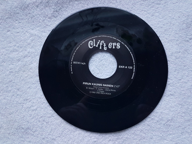 Clifters – Pirun Kaunis Nainen 7" single
