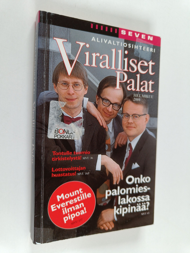 Simo Frangen ym. : Alivaltiosihteeri : viralliset palat