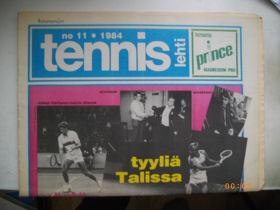 Tennis lehti Nro 11/1984