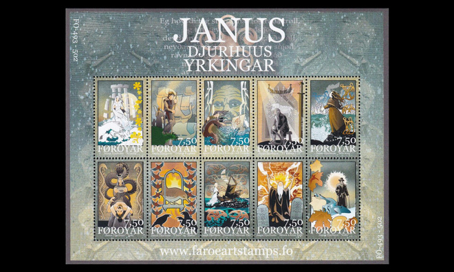 Fär-saaret 501-10KB ** Janus Djurhuusin runoja (2004)