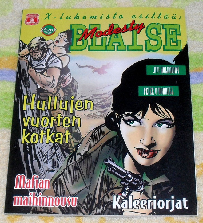 X-Lukemisto Esittää Modesty Blaise 3 / 1996