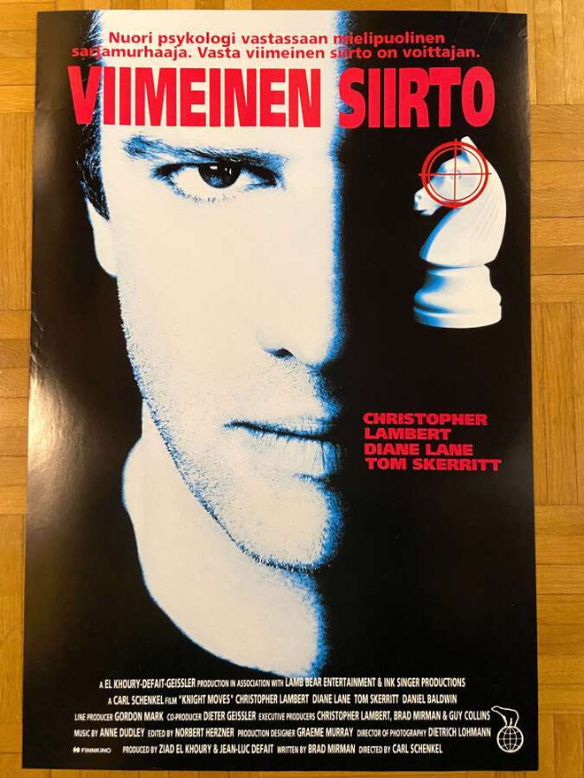 Vanha elokuvajuliste: Viimeinen siirto