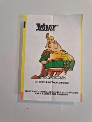 Asterix tatuointikuva - Goscinny (18311)