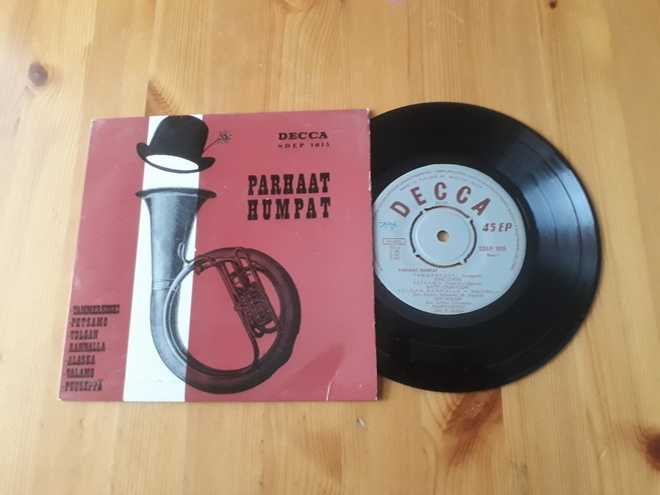 Parhaat Humpat ep ps orig 1961 Decca SDEP 1015