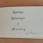 Kukkia, pieni taittokortti, kulkenut - pikkukuva 3