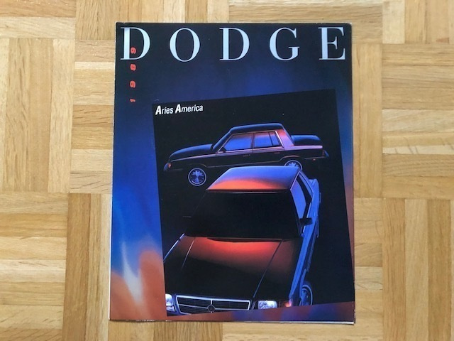 Esite Dodge Aries America 1989