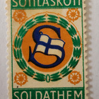 Kenttäpostimerkit v.1943 (2 kpl) ja Sotilaskotimerkki - pikkukuva 3