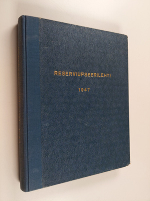 Reserviupseerilehti : Suomen reserviupseeriliiton julkais...
